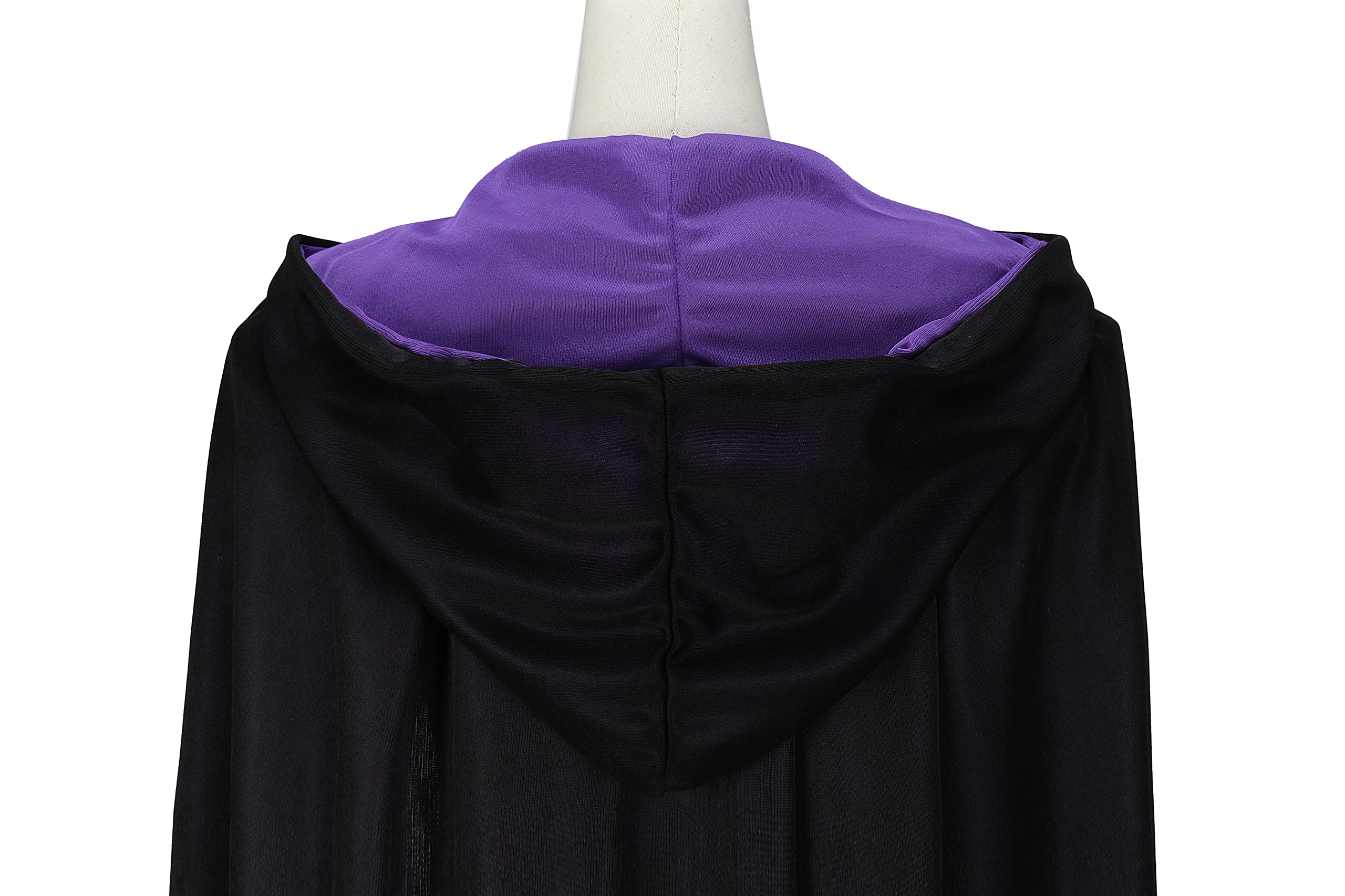 Regenboog Adult Cloak Toddle,Stand Collar Reversible Cape,Halloween Christmas Costume,Dress up,Wizard,Witch,Vampires Cloak - Image 6