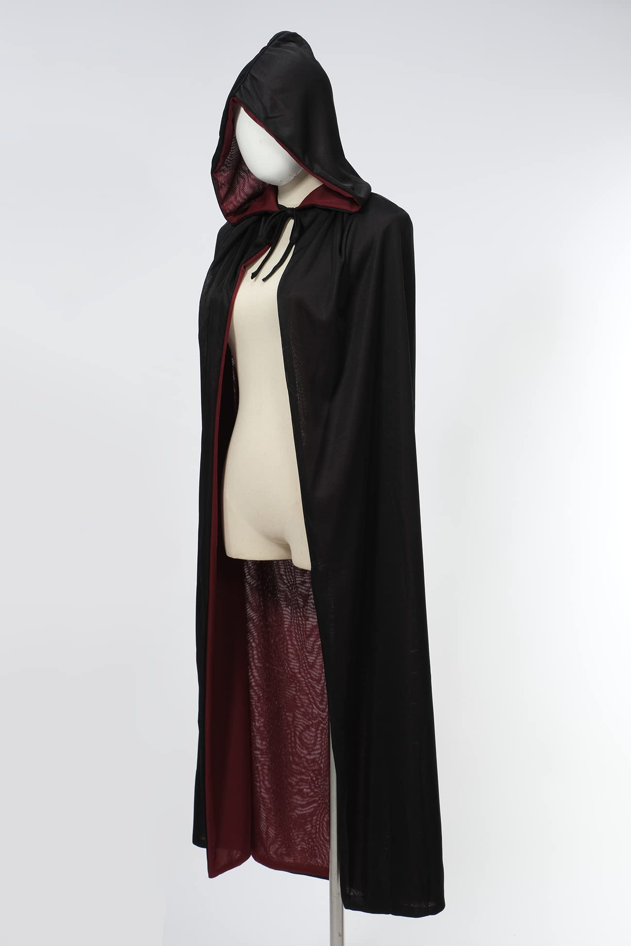 Regenboog Adult Cloak Toddle,Stand Collar Reversible Cape,Halloween Christmas Costume,Dress up,Wizard,Witch,Vampires Cloak - Image 4