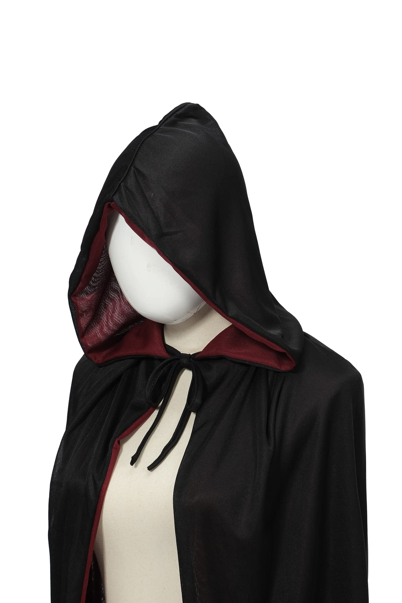 Regenboog Adult Cloak Toddle,Stand Collar Reversible Cape,Halloween Christmas Costume,Dress up,Wizard,Witch,Vampires Cloak - Image 9