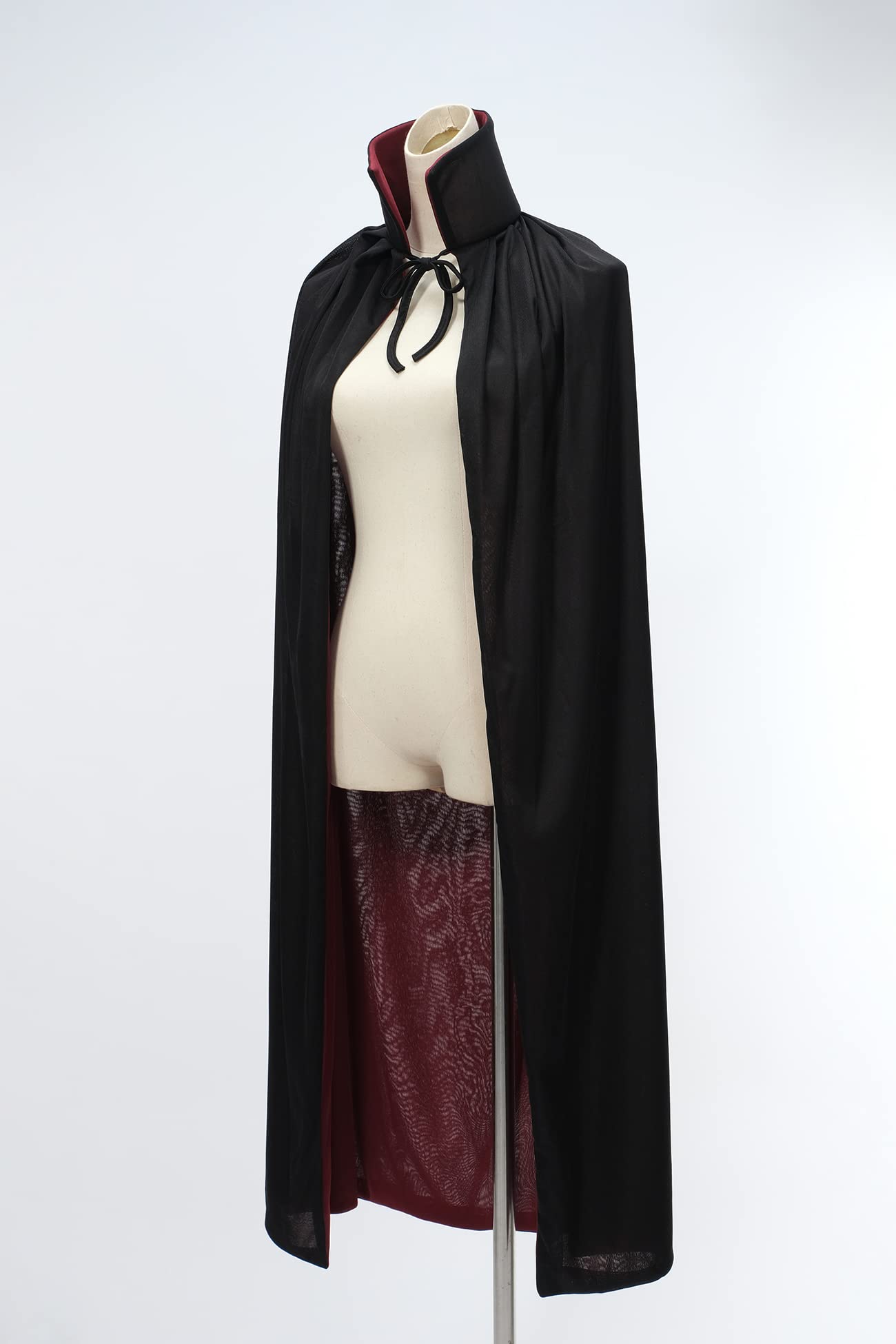 Regenboog Adult Cloak Toddle,Stand Collar Reversible Cape,Halloween Christmas Costume,Dress up,Wizard,Witch,Vampires Cloak - Image 3