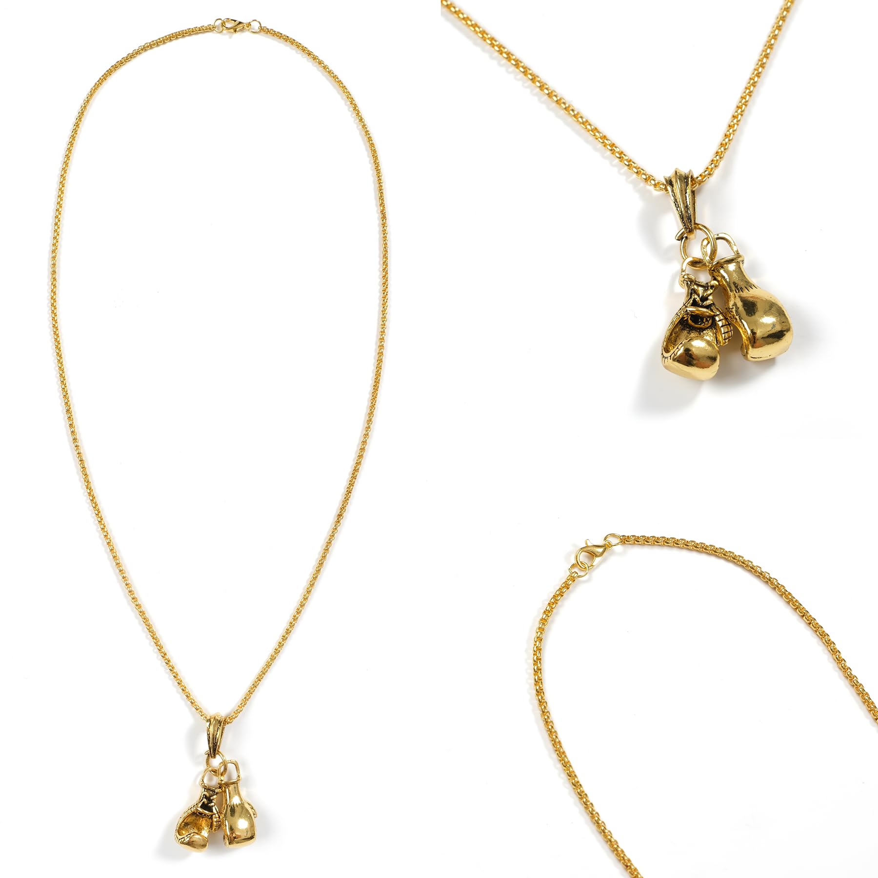 Regenboog American Flag Boxing Costume Men and Women,Rocky Balboa Costume Adult,Satin Boxer Robe Shorts Belt,Boxing Gloves - Image 6