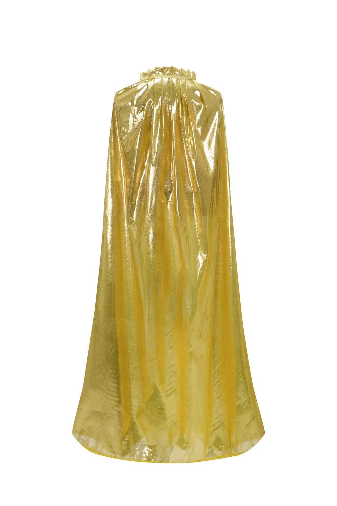 Regenboog Mardi Gras Cape for Women Men,Adult Mardi Gras Cloak with Collar,St. Patrick's Day,Halloween Attractive Cloak - Image 3