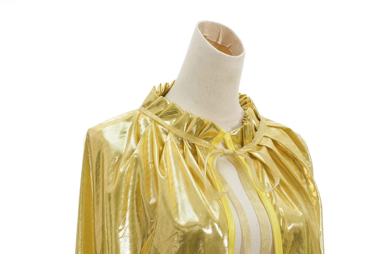 Regenboog Mardi Gras Cape for Women Men,Adult Mardi Gras Cloak with Collar,St. Patrick's Day,Halloween Attractive Cloak - Image 5