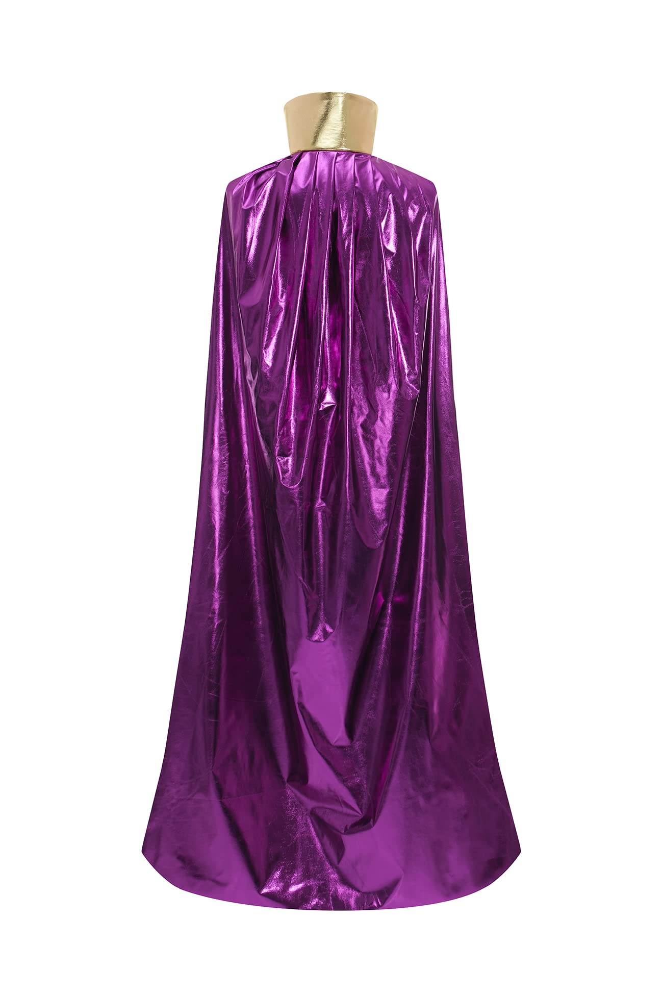 Regenboog Mardi Gras Cape for Women Men,Adult Mardi Gras Cloak with Collar,St. Patrick's Day,Halloween Attractive Cloak - Image 3