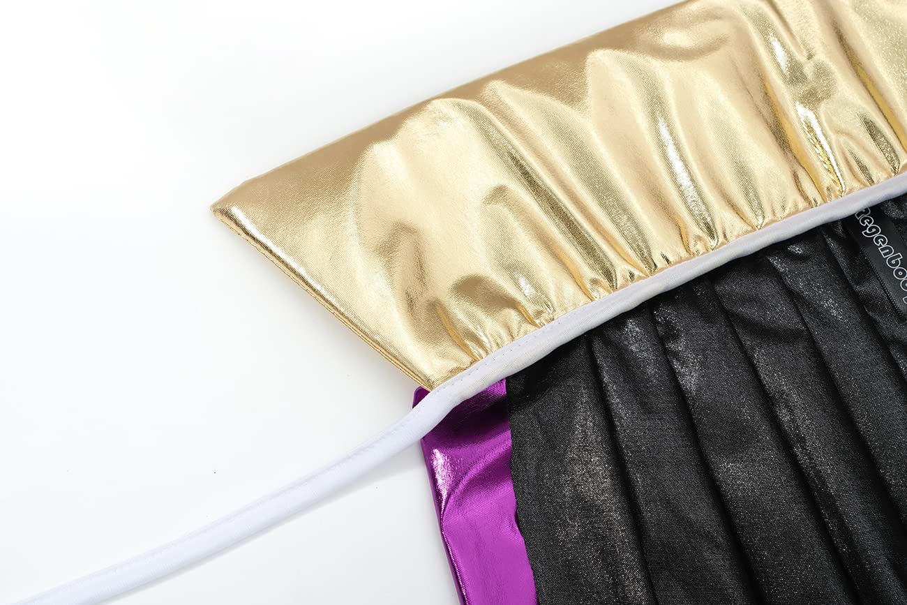 Regenboog Mardi Gras Cape for Women Men,Adult Mardi Gras Cloak with Collar,St. Patrick's Day,Halloween Attractive Cloak - Image 8