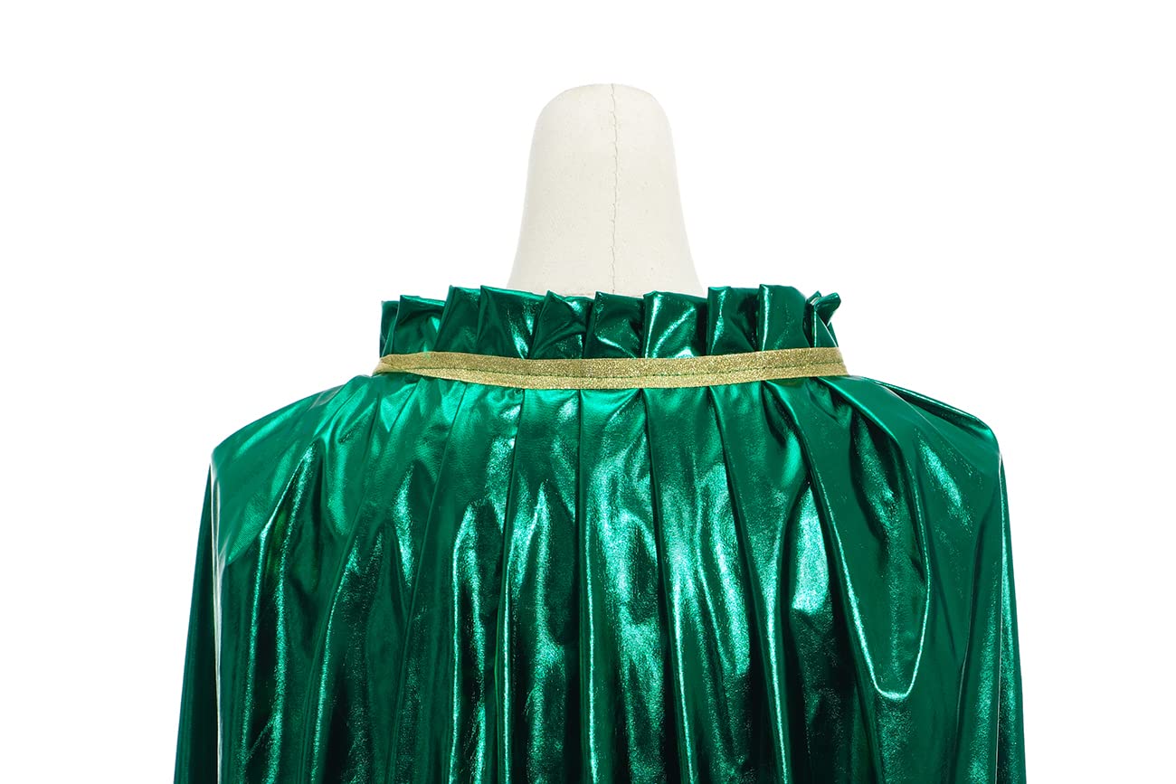 Regenboog Mardi Gras Cape for Women Men,Adult Mardi Gras Cloak with Collar,St. Patrick's Day,Halloween Attractive Cloak - Image 7