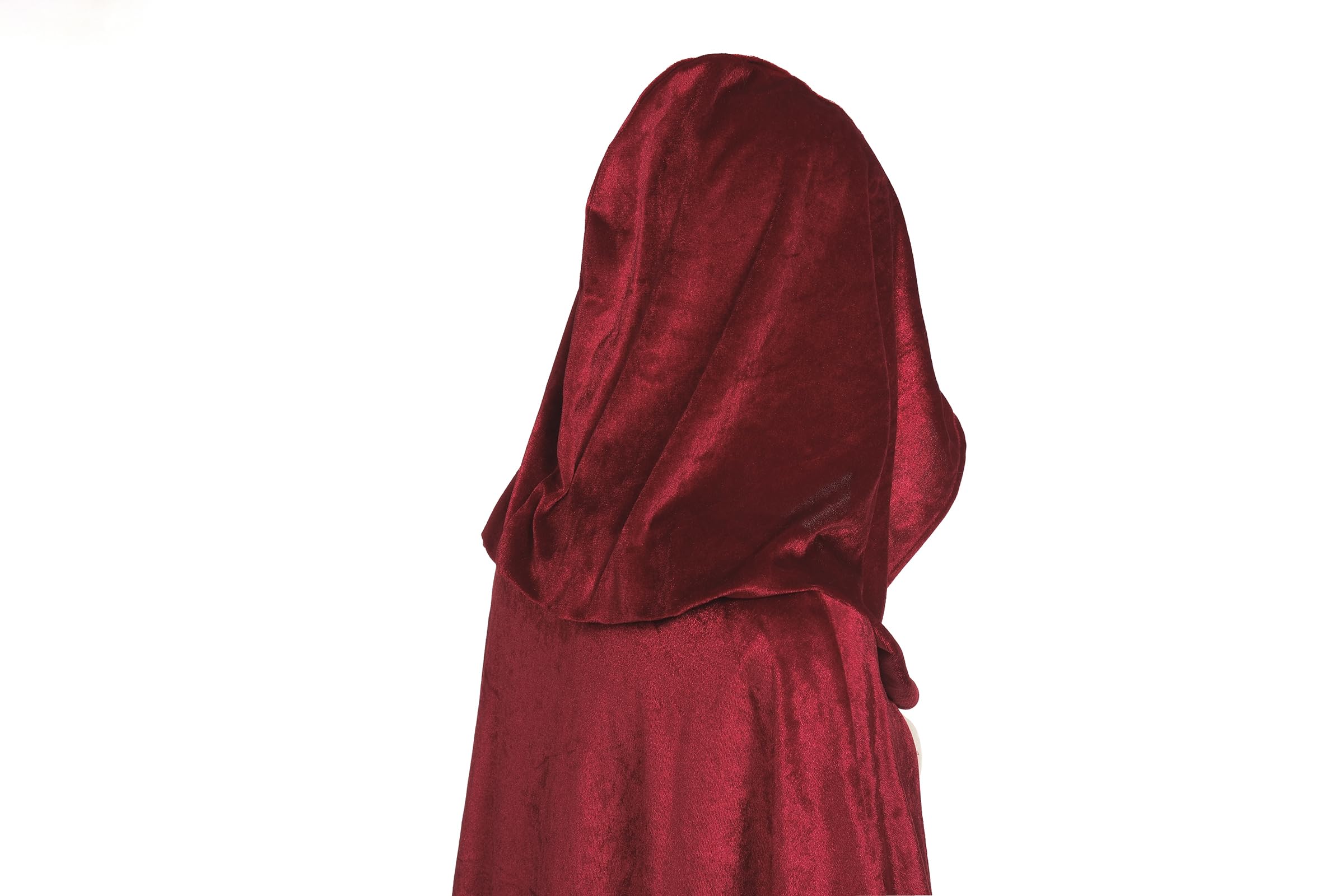 Regenboog Renaissance Velvet Cape for Women,Medieval Cape for Women,Halloween Gothic Cloak,Velvet Cloak - Image 6